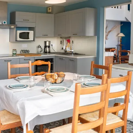 Duplex 5 Pieces Avec Balcon A 30m De La - 7 Couchages, Acceptant Animaux, Wifi Et Parking - Fr-1-349-114 Lejlighed Ploemeur